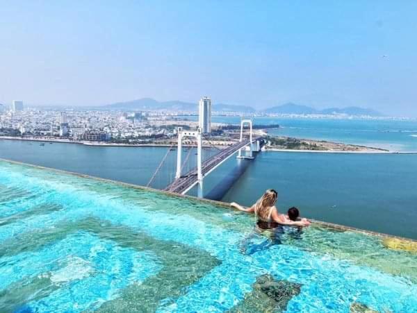 Golden Apartment With Sea View Da Nang Exterior photo